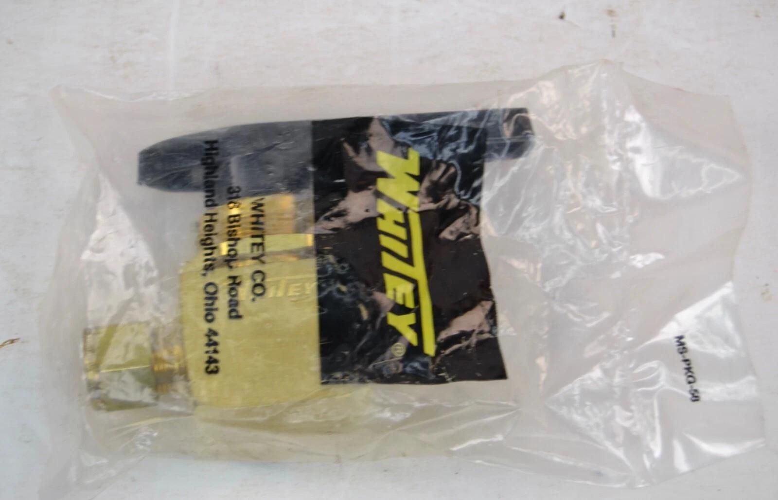 Whitey B-45S8 Brass Ball Valve 1/2″ Swagelok