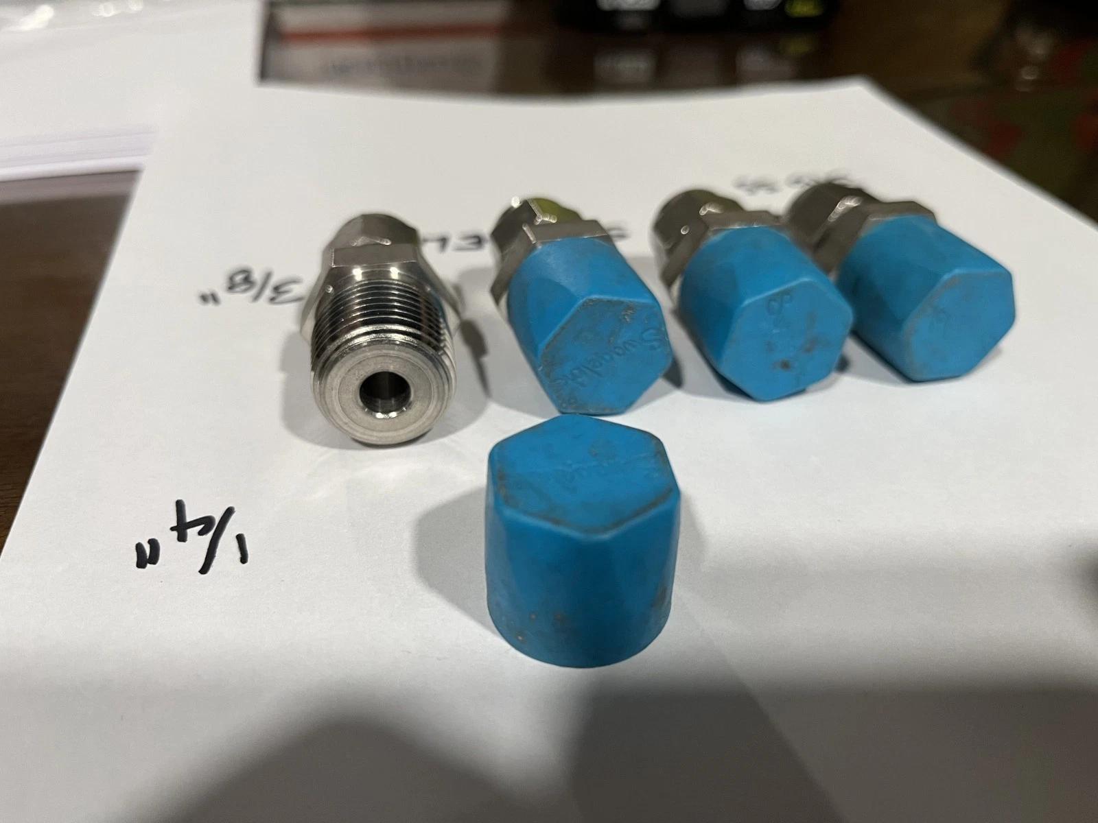 4 – NOS Swagelok 316 SS Male Adapter Compression Fittings USA