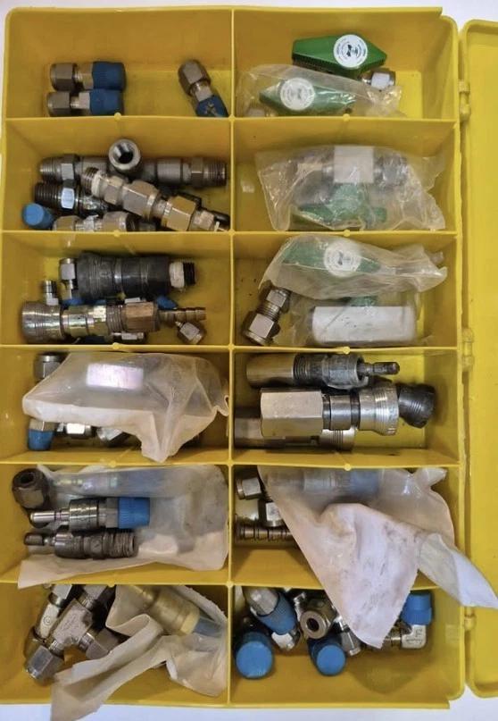 Swagelok Valve And Fitting Pneumatic Industrial Swagelok Branch Tee, Connectors