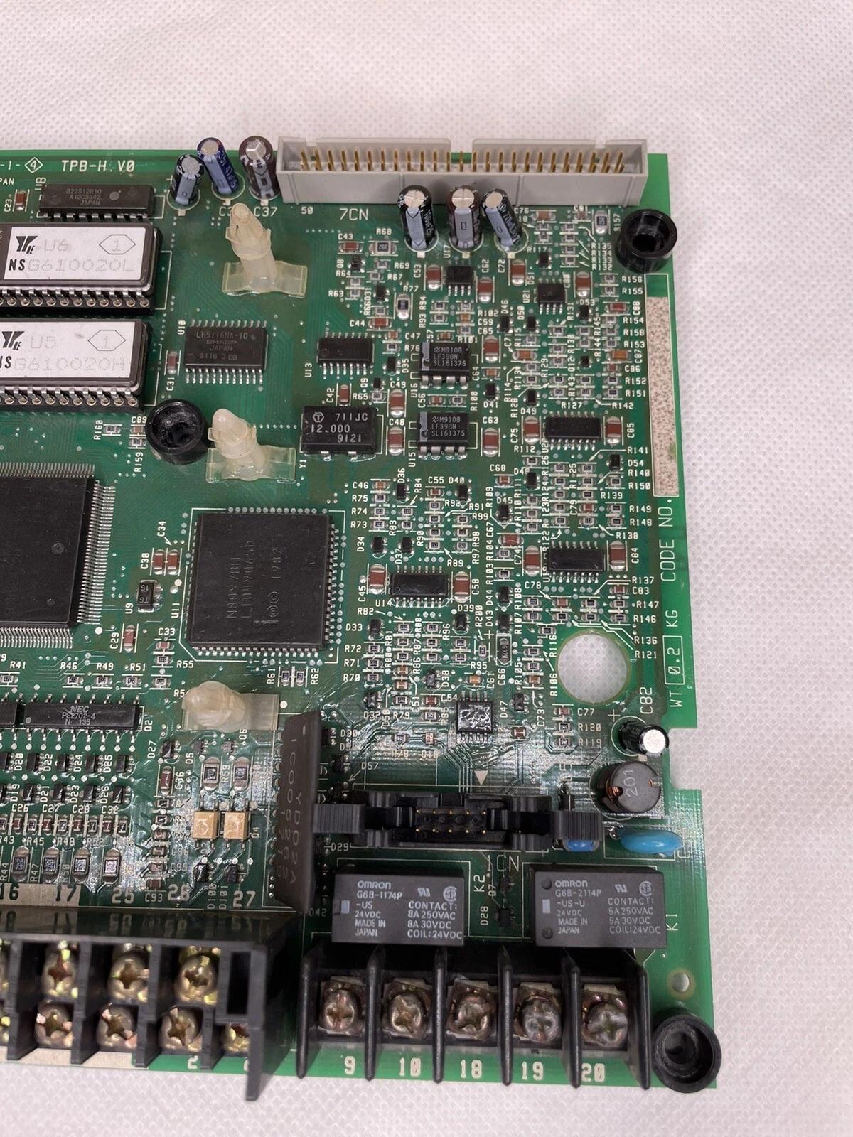 Yaskawa Emerson Omron YPCT11065-1 Control Main Board Tested G6100 CIMR G5