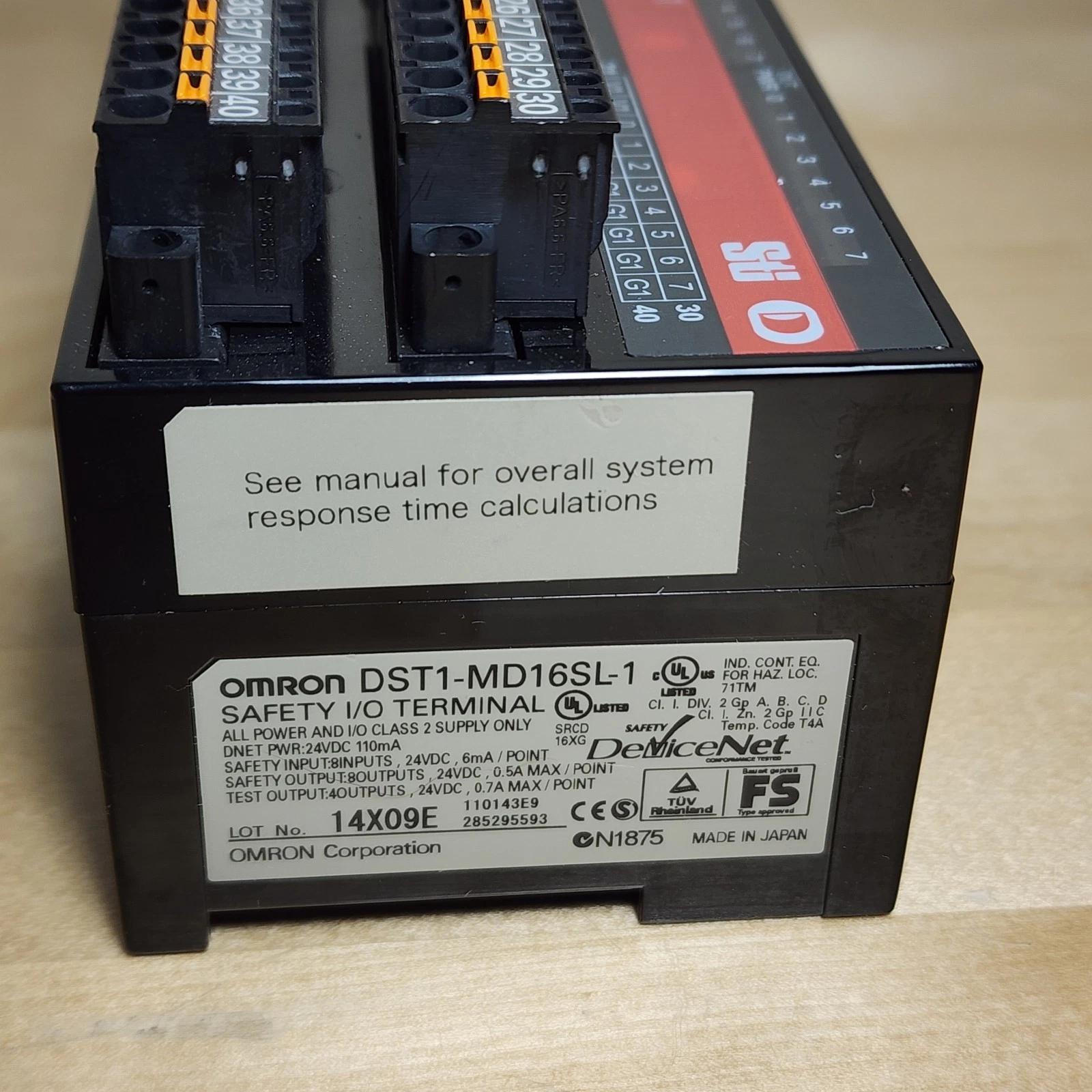 Omron DST1-MD16SL-1 Safety I/O Terminal 24VDC