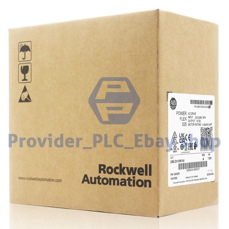 Allen Bradley 25B-D010N104 /A Powerflex 525 AC Drive 5HP 4.0KW 25BD010N104