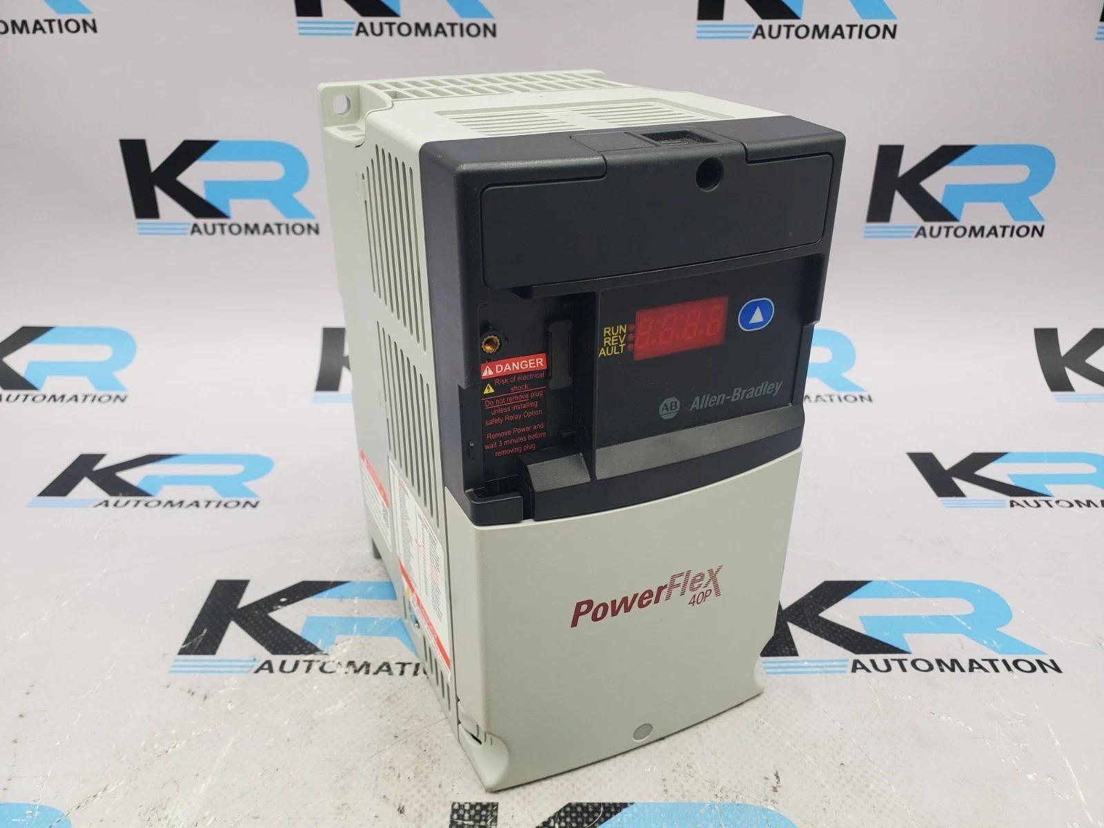 Allen Bradley 22D-D4P0N104 Bulletin 22D PowerFlex 40P 480V 3PH 4A 2HP 63Hz