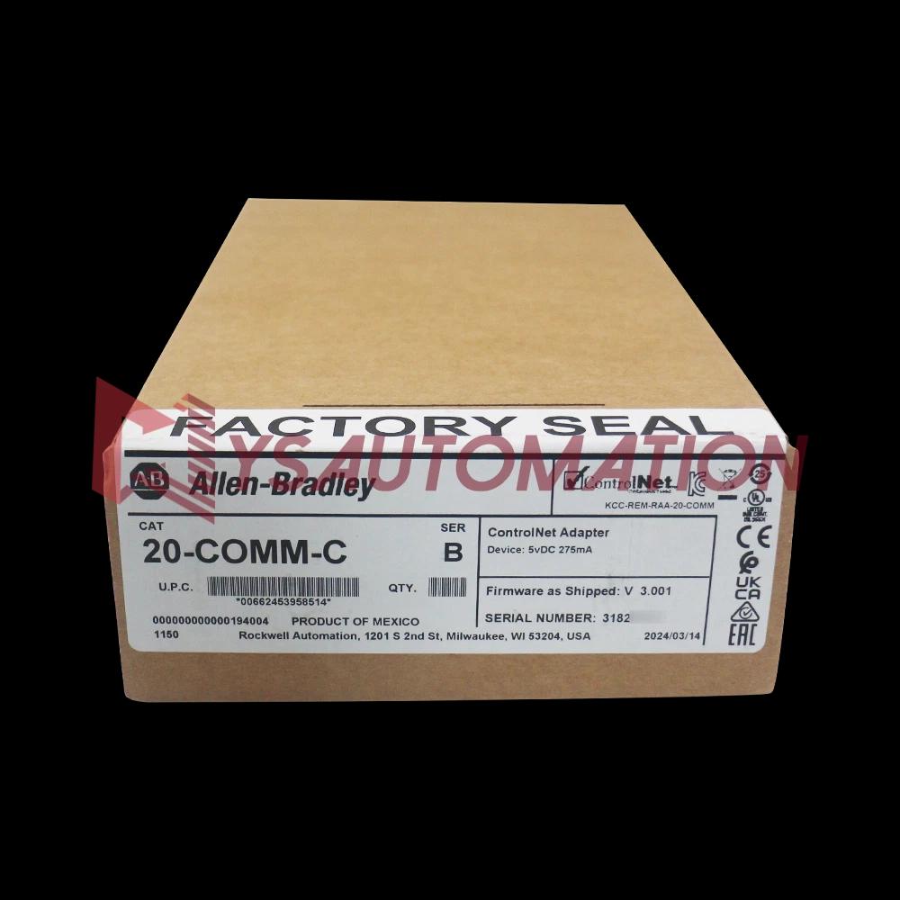 NEW Allen Bradley 20-COMM-C Ser B Powerflex ControlNet Adapter FAST SHIPPING