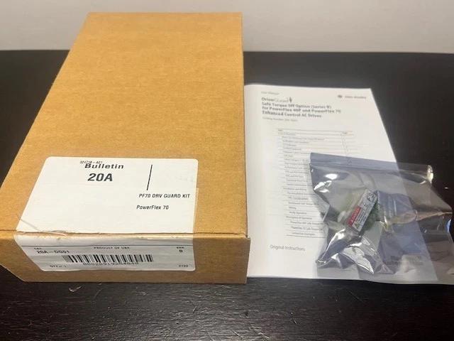 Allen Bradley 20A-DG01 Driveguard Safe Off Relay Module for Powerflex VFD NEW