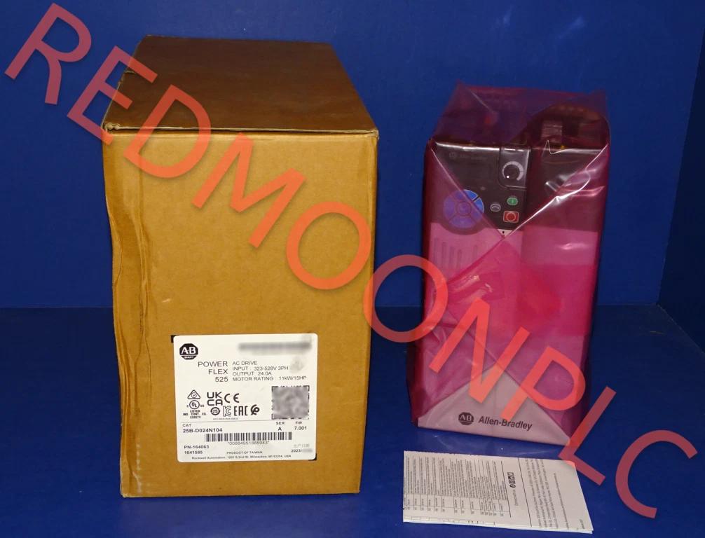 2023-2025 ORIGINAL BOX Allen Bradley 25B-D024N104 /A PowerFlex 525 AC Drive 15HP