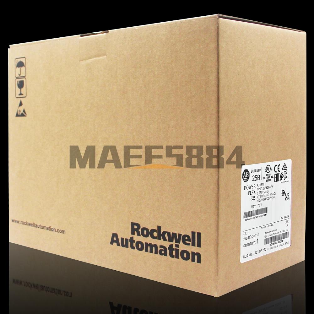 New Allen-Bradley 25B-D043N114 PowerFlex 525 22kW (30Hp) AC Drive Variable