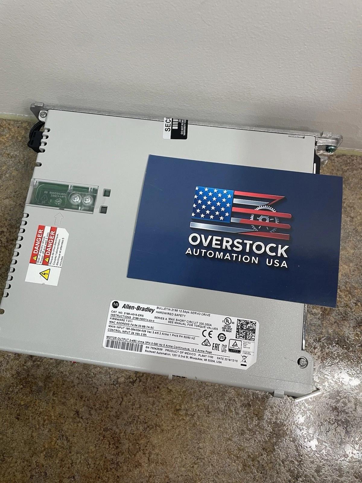 Allen Bradley 2198-H015-ERS /A Kinetix 5500 Servo Drive – IN BOX