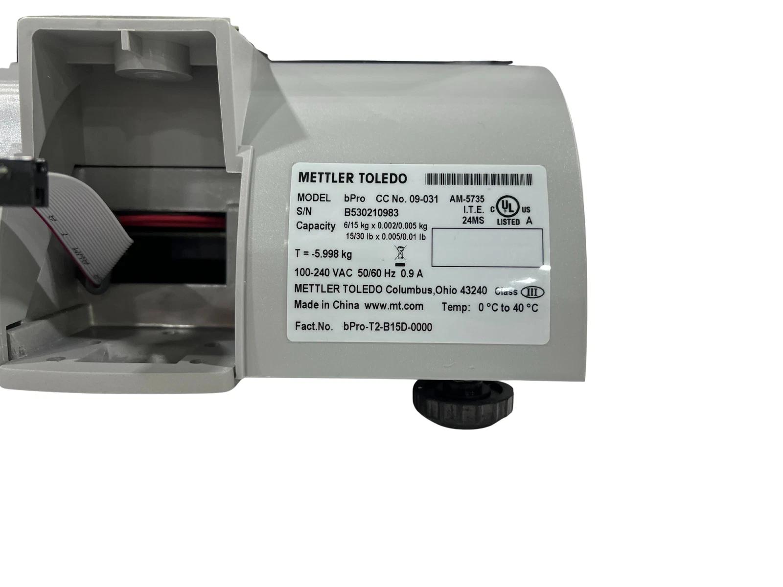 Mettler Toledo LPS bPro-T2-B15D-000 New Open Box