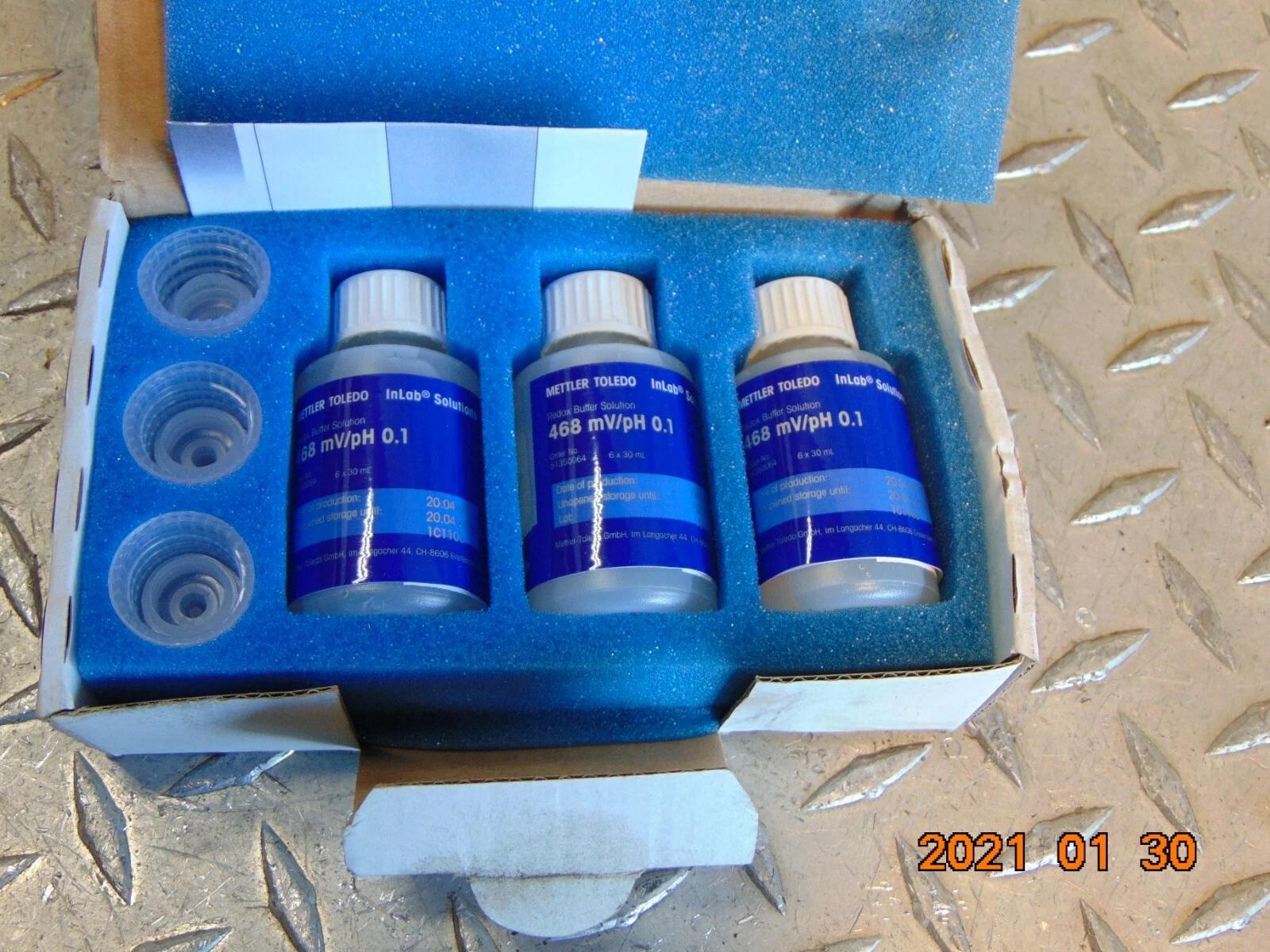 *LOT OF 3* METTER TOLEDO 51350064 REDOX BUFFER see description