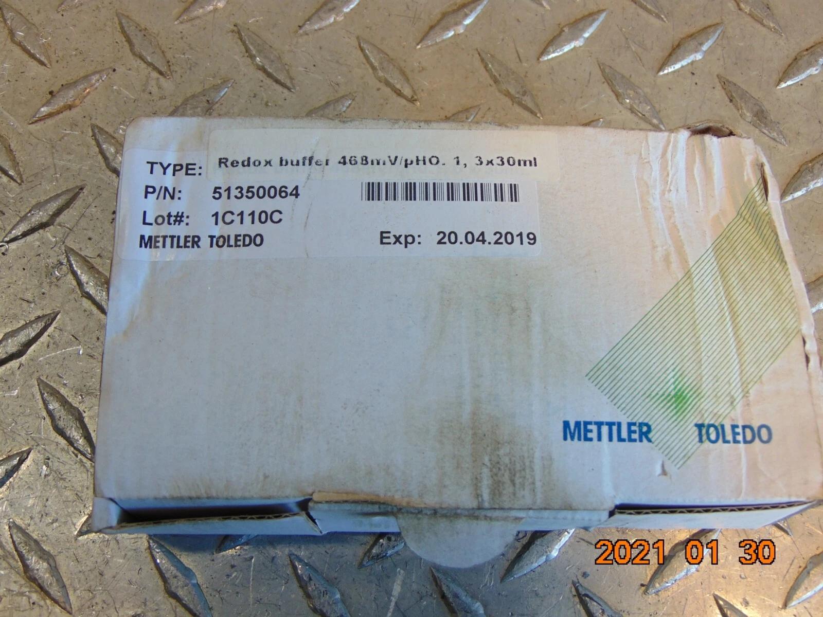 *LOT OF 3* METTER TOLEDO 51350064 REDOX BUFFER see description