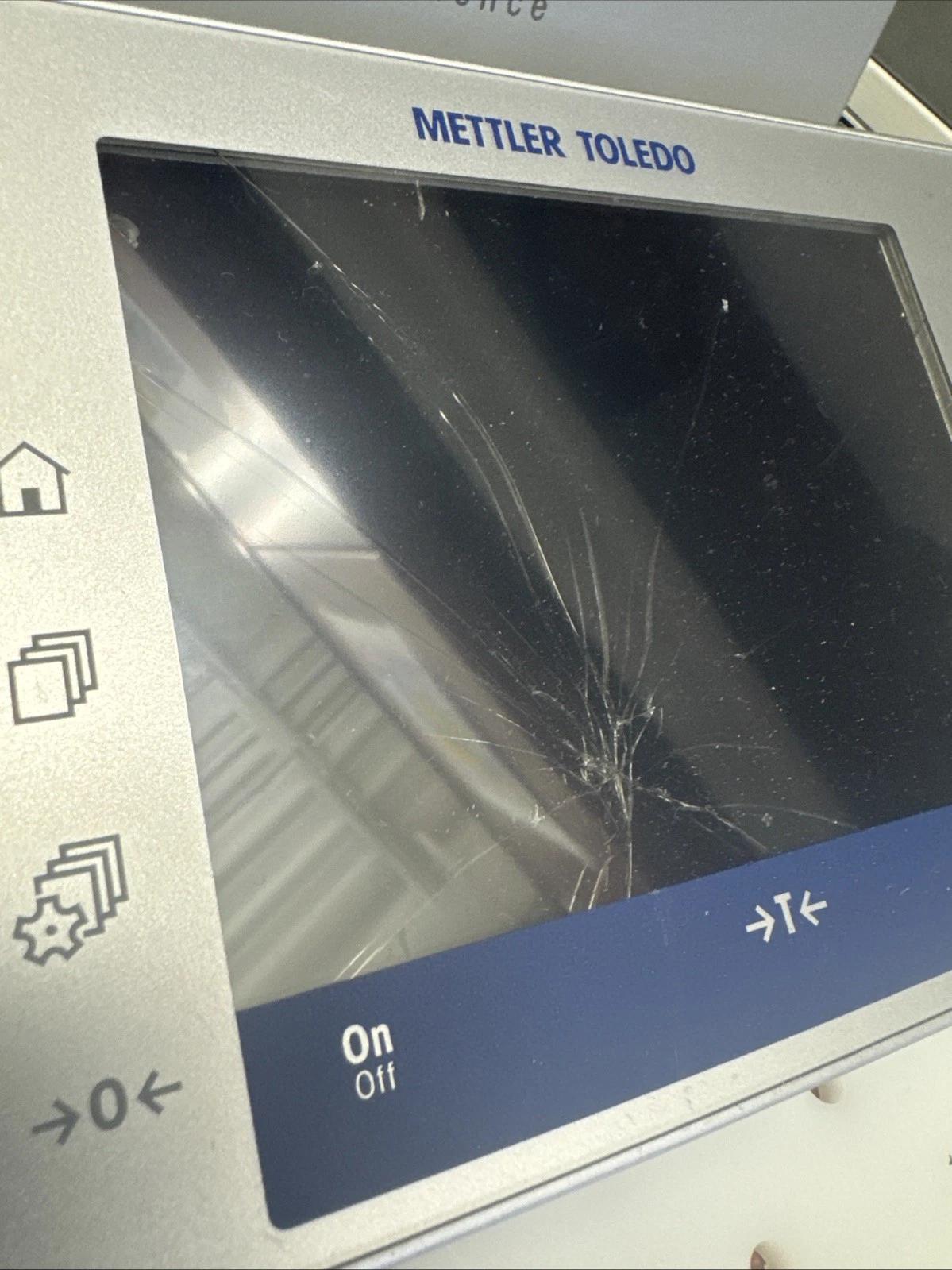 Two (2) Non-working Broken Scales Mettler Toledo Model XS4002S XS Model XS802S