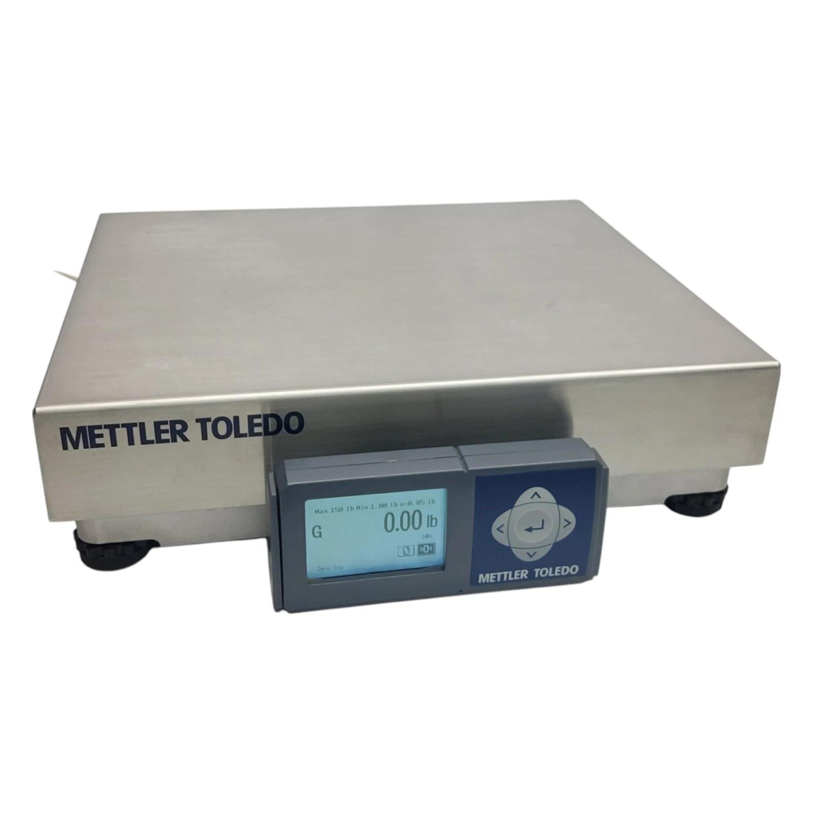 Mettler Toledo PS60-U1101-000 150LB SCALE, STAINLESS STEEL PLATTER, BASE MOUNT