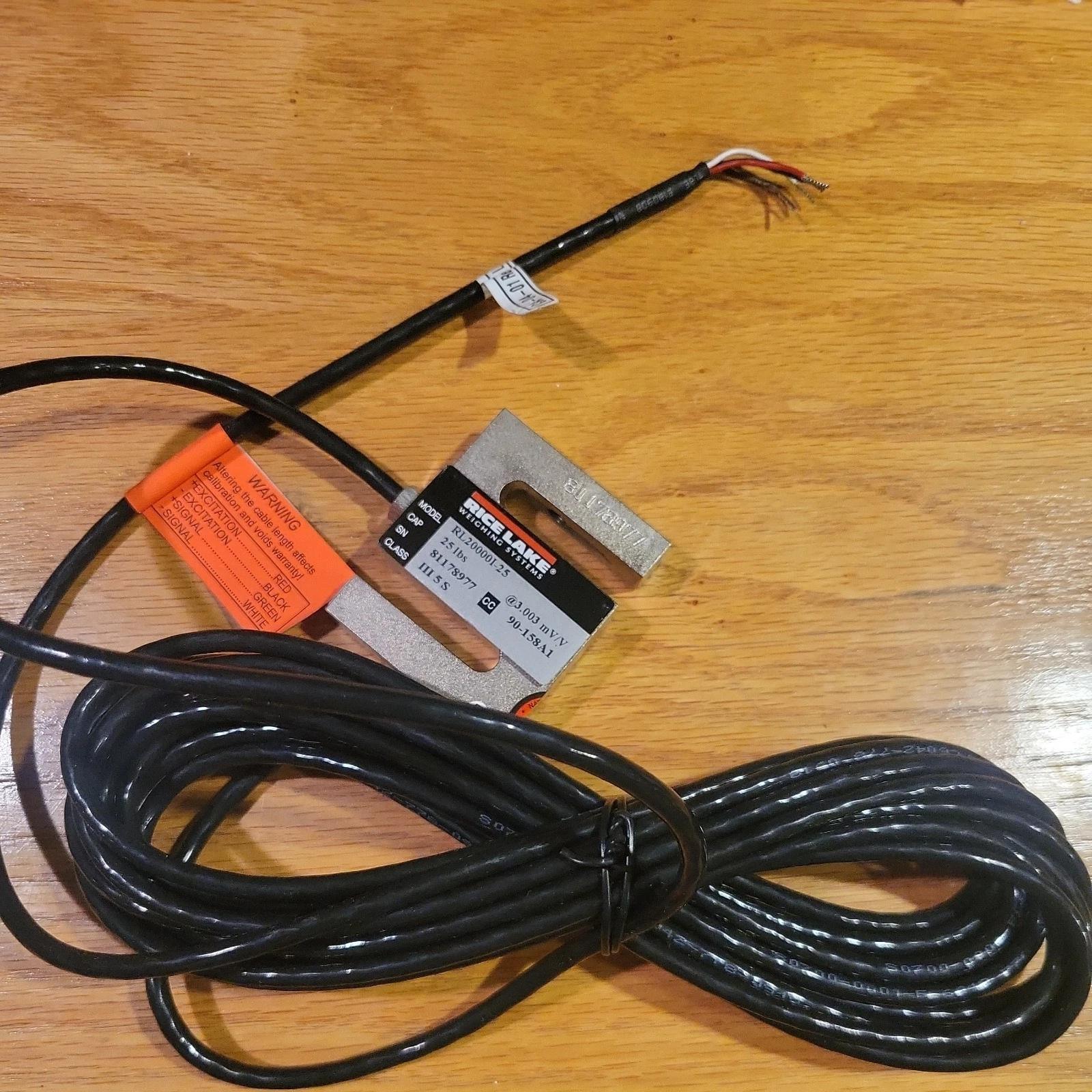 Rice Lake Weighing Systems Load Cell RL20000I-25 NEW Open Box