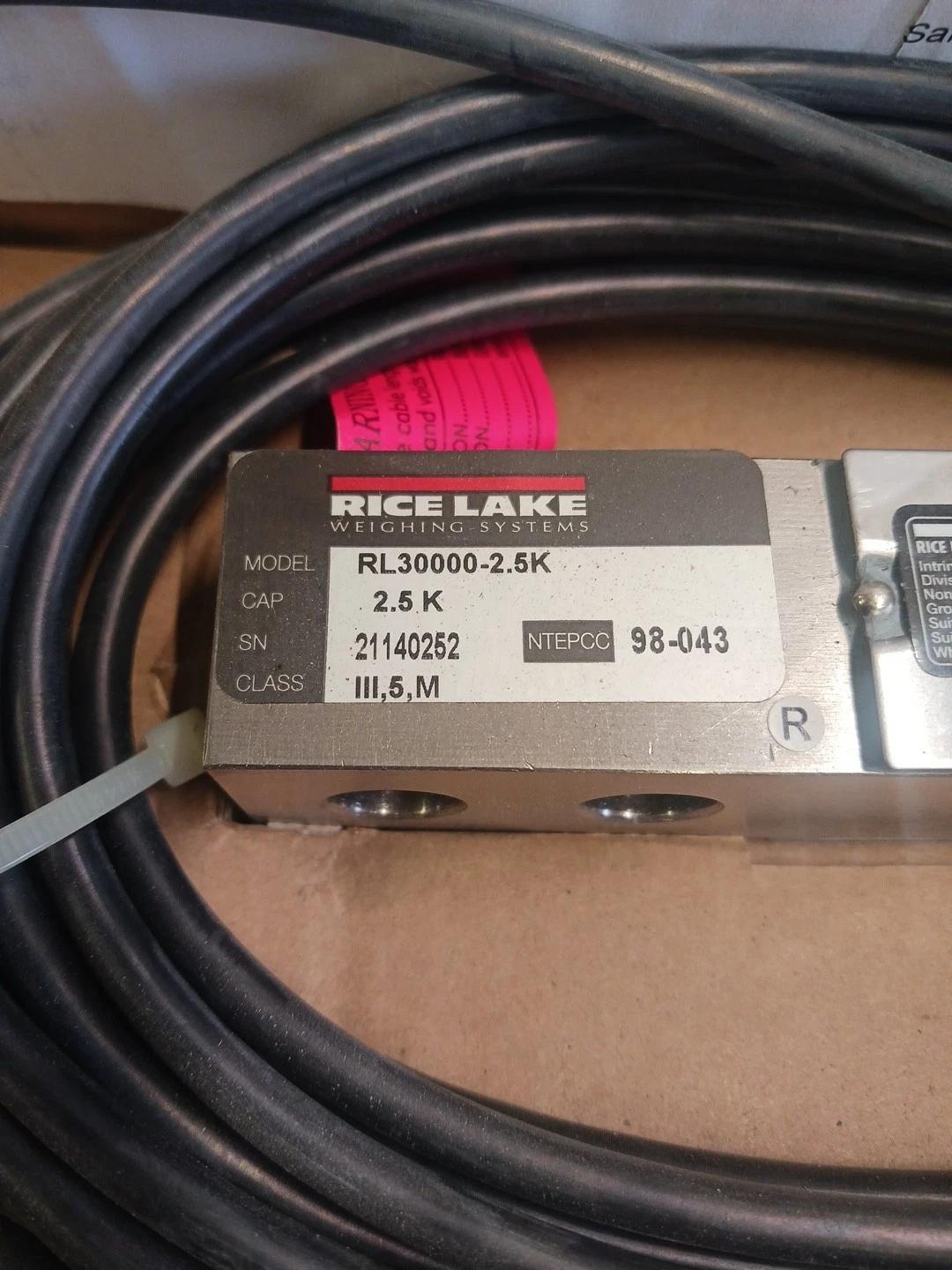 Rice Lake Weighing Systems RL30000-2.5K Class 111,5,M Replace Lab Automation
