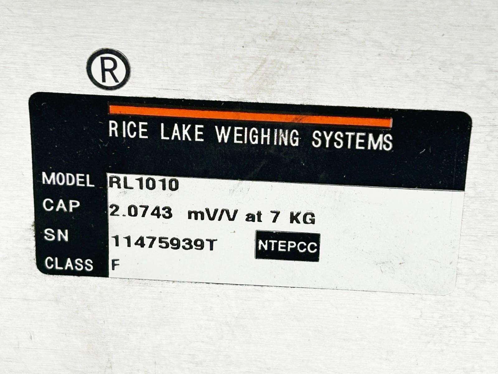 New Rice Lake Weighing Systems RL1010 Load Cell 50KG Single Point