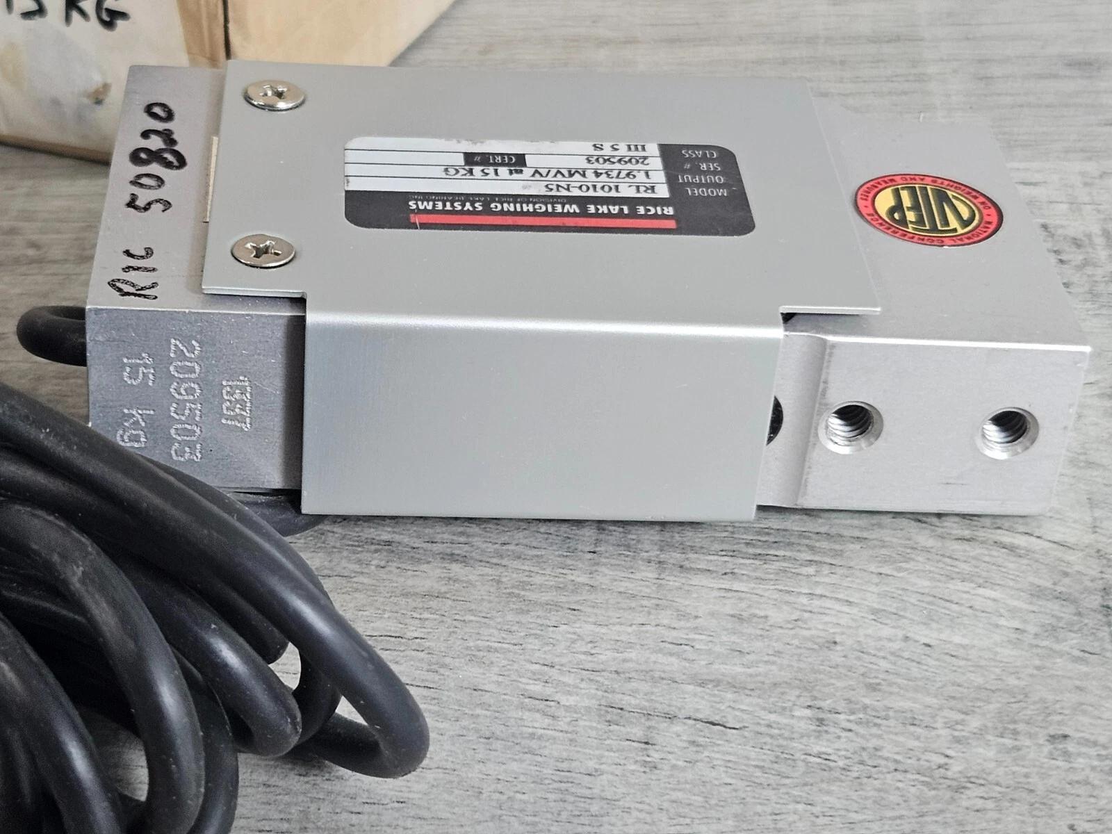 Rice Lake weighing systems RL 1010-N5 – 1.9734 MV/V at 15 KG