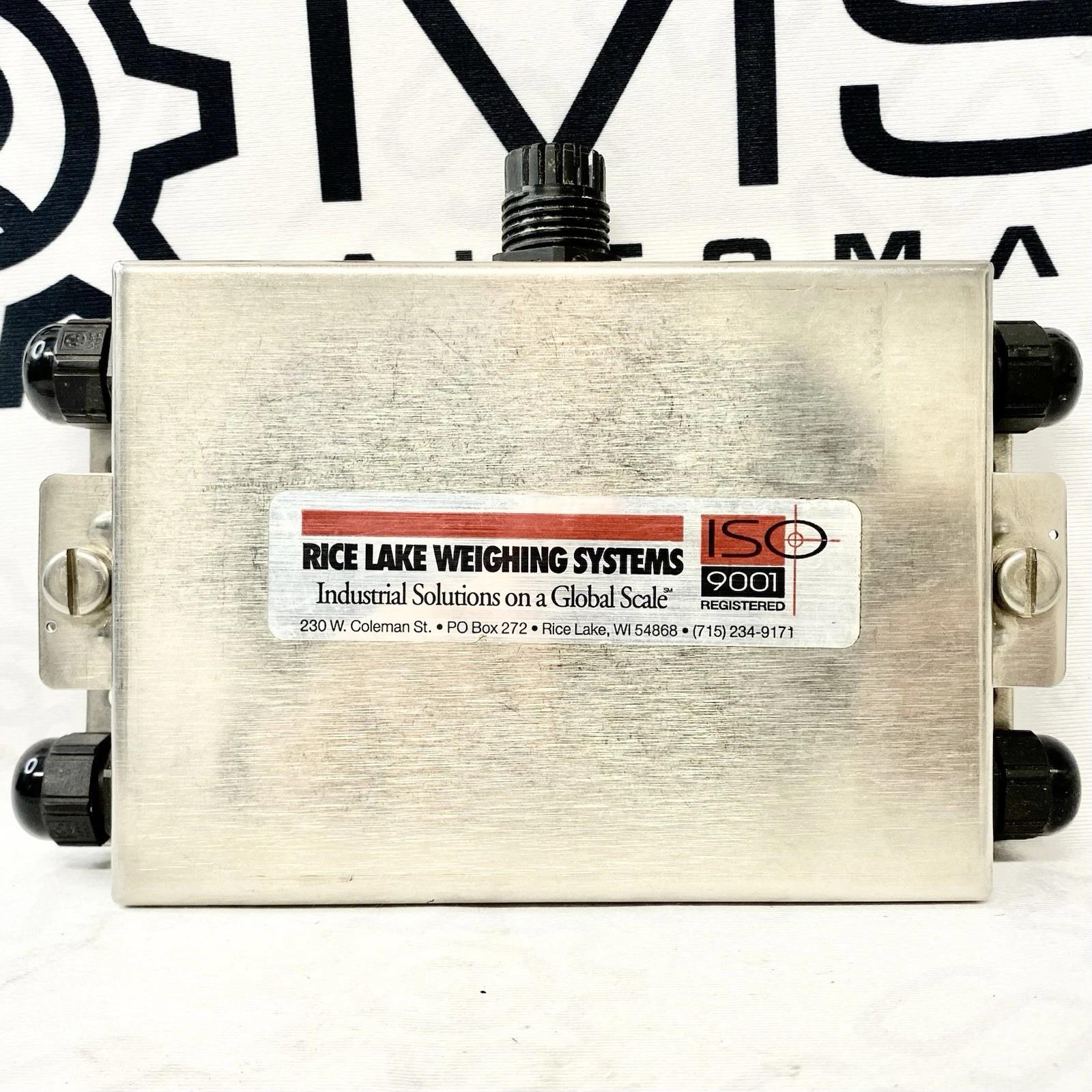 Rice Lake Weighing Systems Junction Box 23126 100k Scale JB4SS