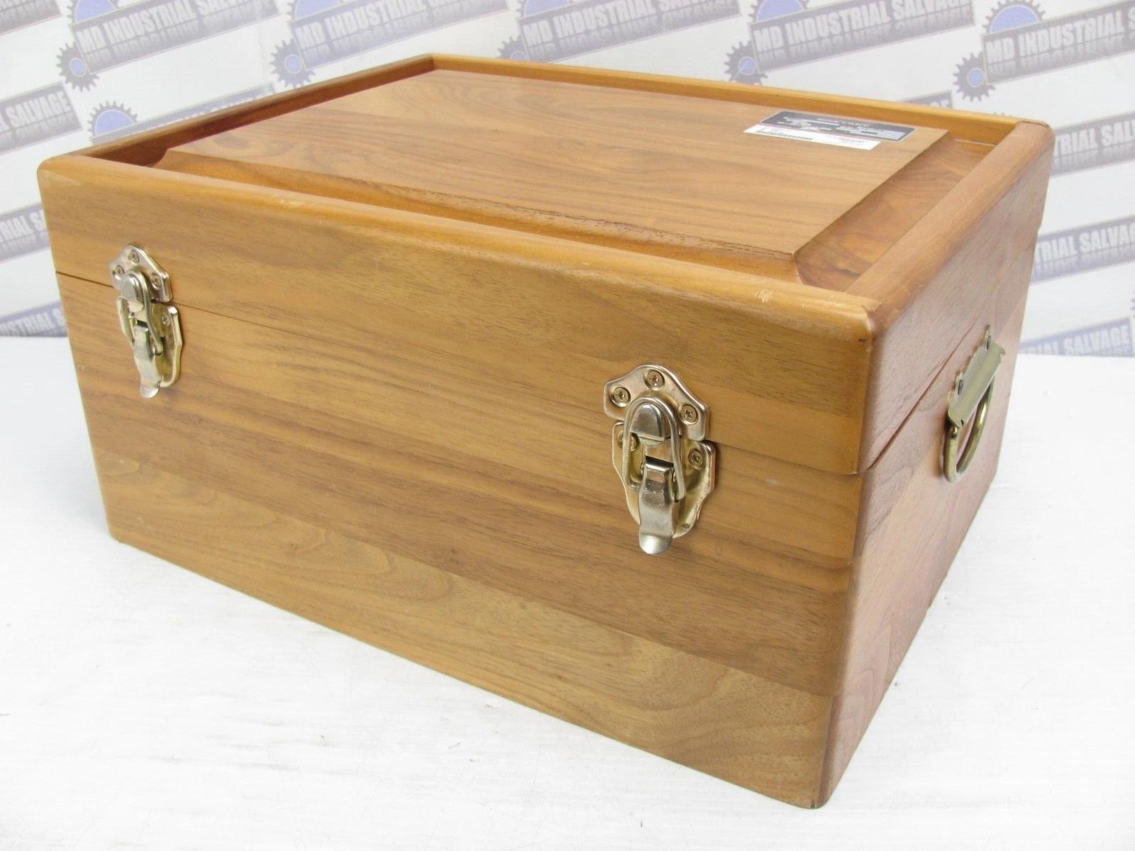 RICE LAKE WEIGHING SYSTEMS – 1g to 2kg – (14) Weights, HARDWOOD CASE Refurbished