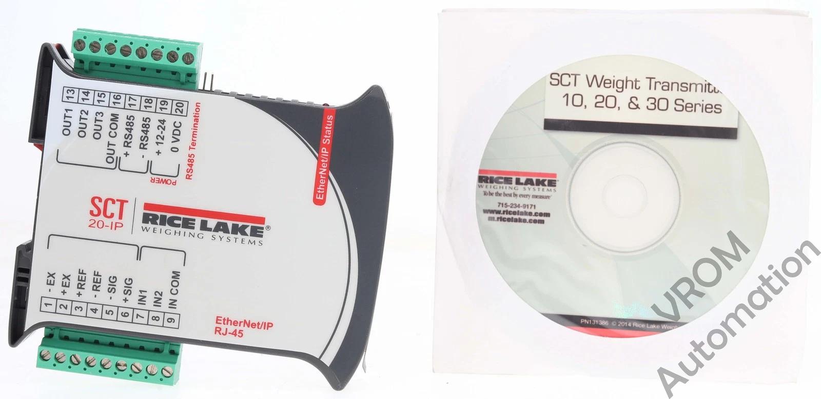 Rice Lake SCT20-IP Rice Lake Weighing Systems SCT20-IP Signal Conditioning Trans