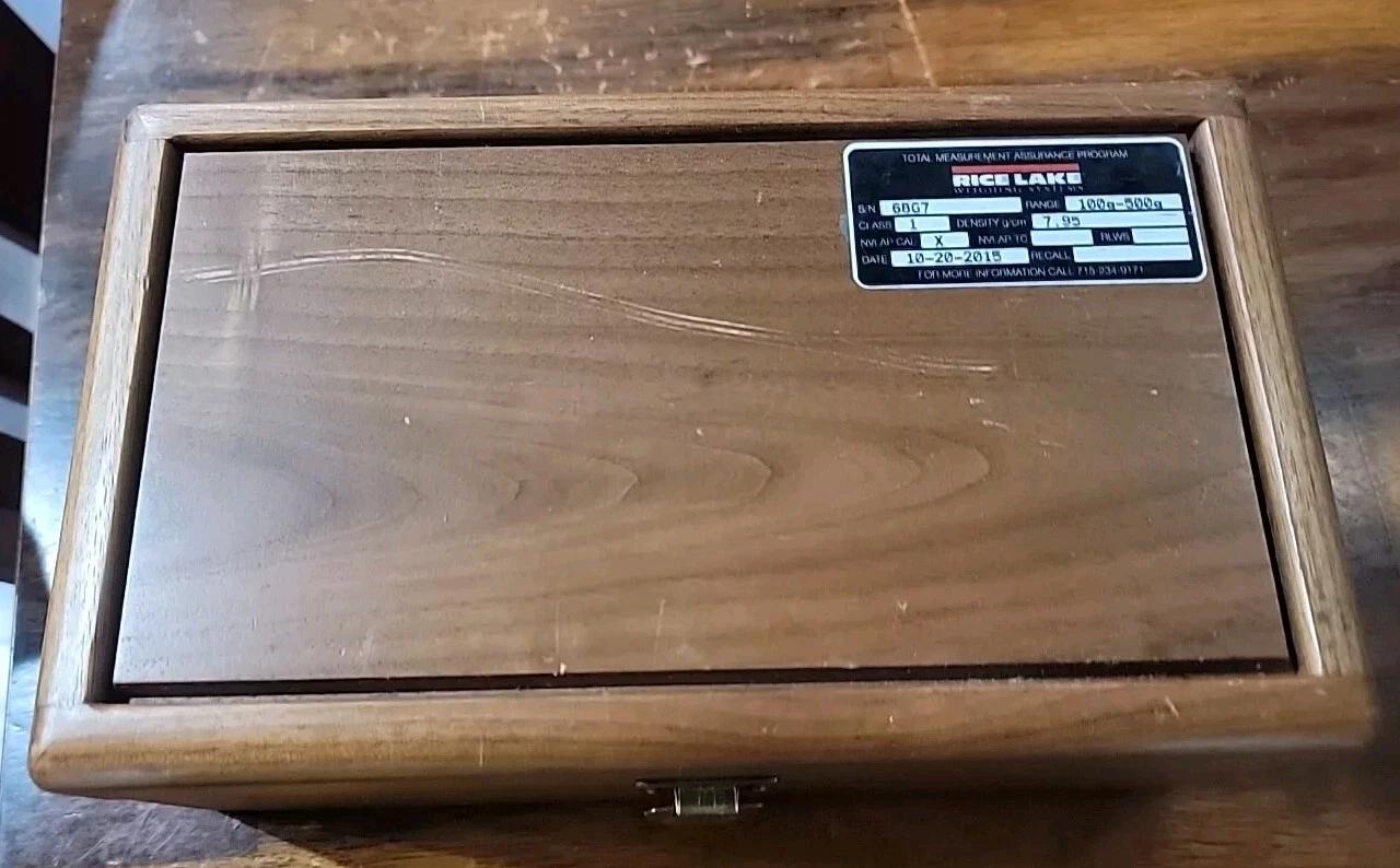 RICE LAKE WEIGHING SYSTEMS 100g, 200g, 300g & 500g Weights