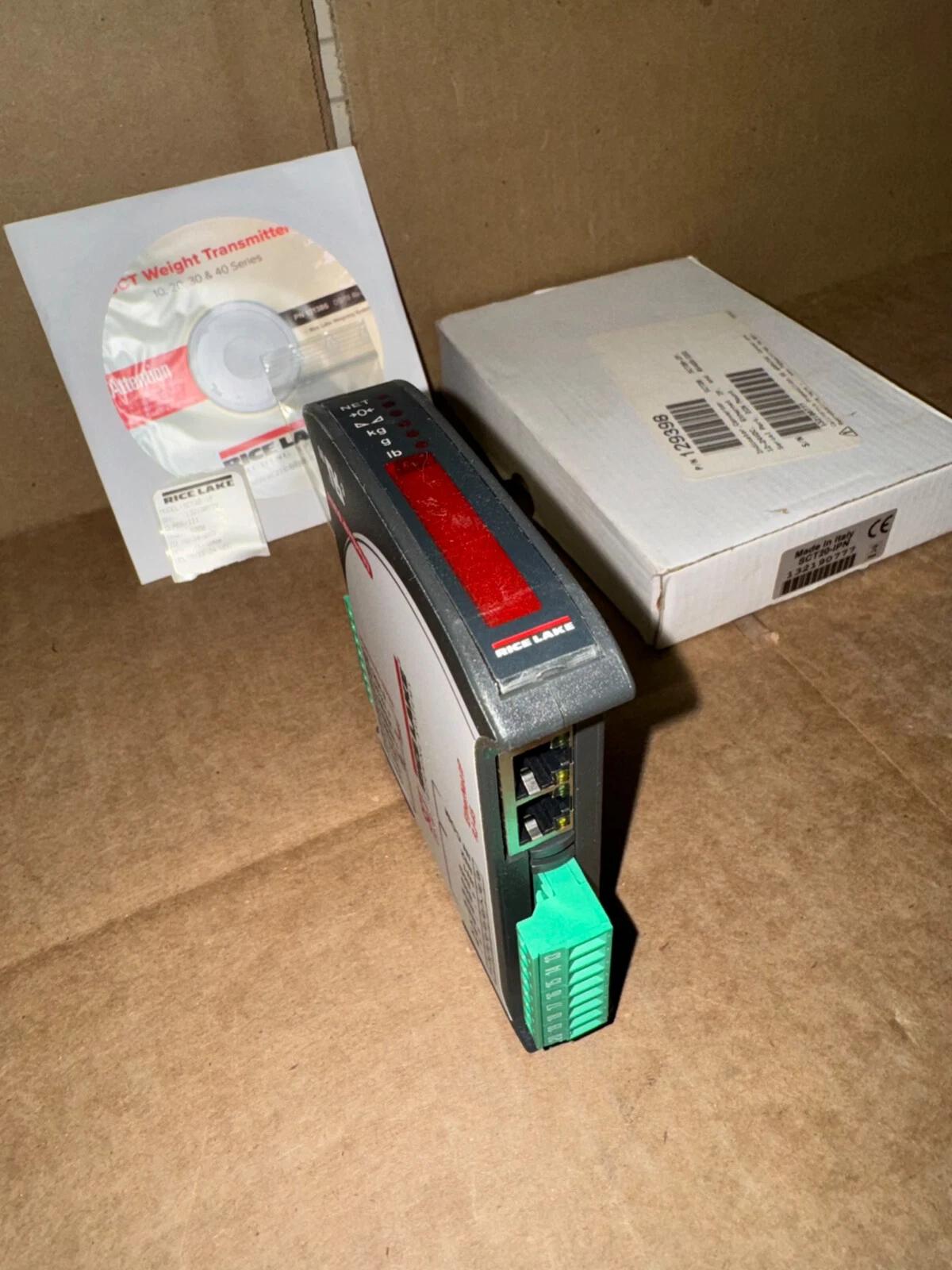 RICE LAKE WEIGHING SYSTEMS SCT20-IPN TRANSMITTER, 12-24 VDC, NEW! MAKE OFFER!
