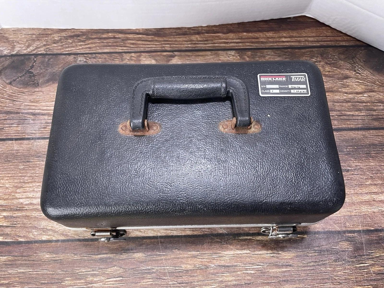 Rice Lake Metric Weighing System. Class F Range 5KG-1 G