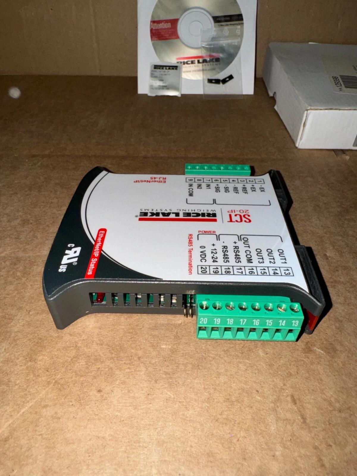 RICE LAKE WEIGHING SYSTEMS SCT20-IPN TRANSMITTER, 12-24 VDC, NEW! MAKE OFFER!