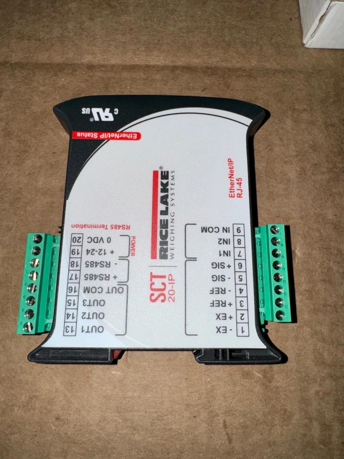 RICE LAKE WEIGHING SYSTEMS SCT20-IPN TRANSMITTER, 12-24 VDC, NEW! MAKE OFFER!