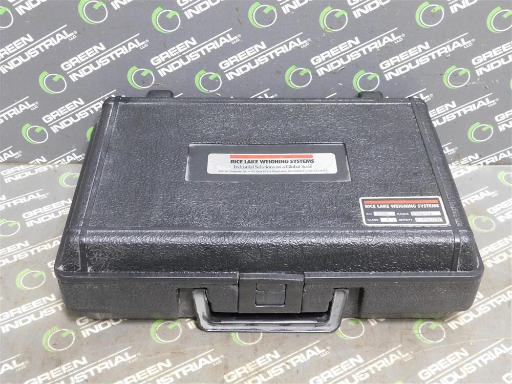 USED Rice Lake 2SWX Weighing Systems Calibration Weight Set 500g-1g Class F