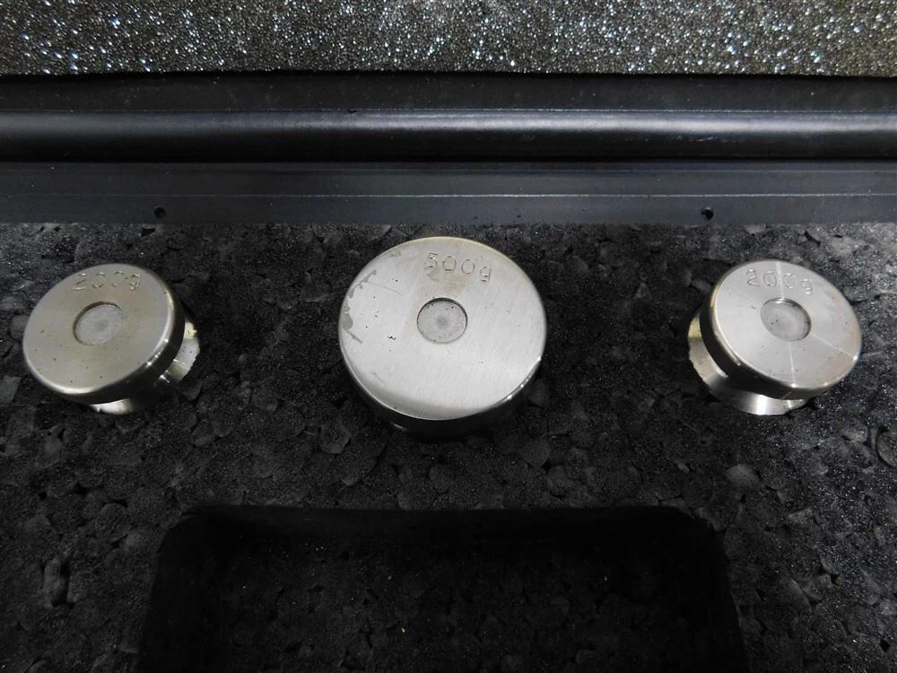 USED Rice Lake 2SWX Weighing Systems Calibration Weight Set 500g-1g Class F