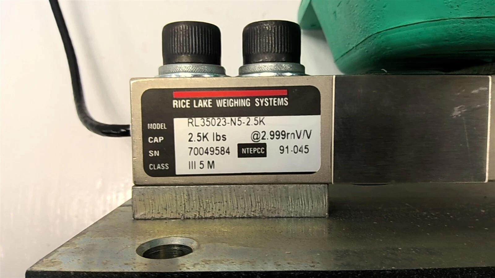 Rice Lake RL35023-N5-2.5K Weighing System 2.5K lbs