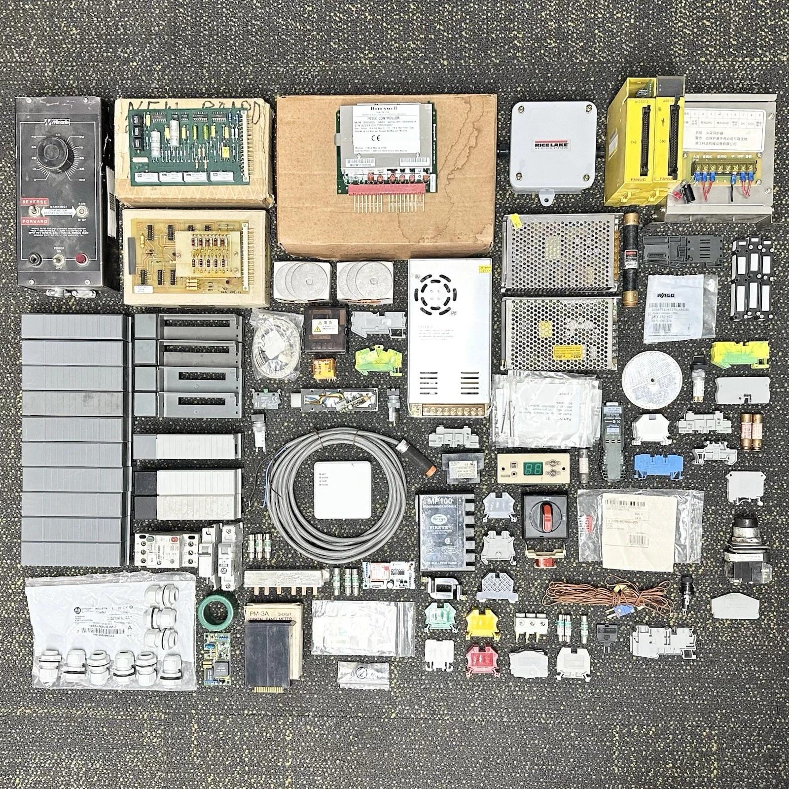 LOT – Automation MRO Parts Allen Bradley Siemens Honeywell PLC Fireye Fanuc