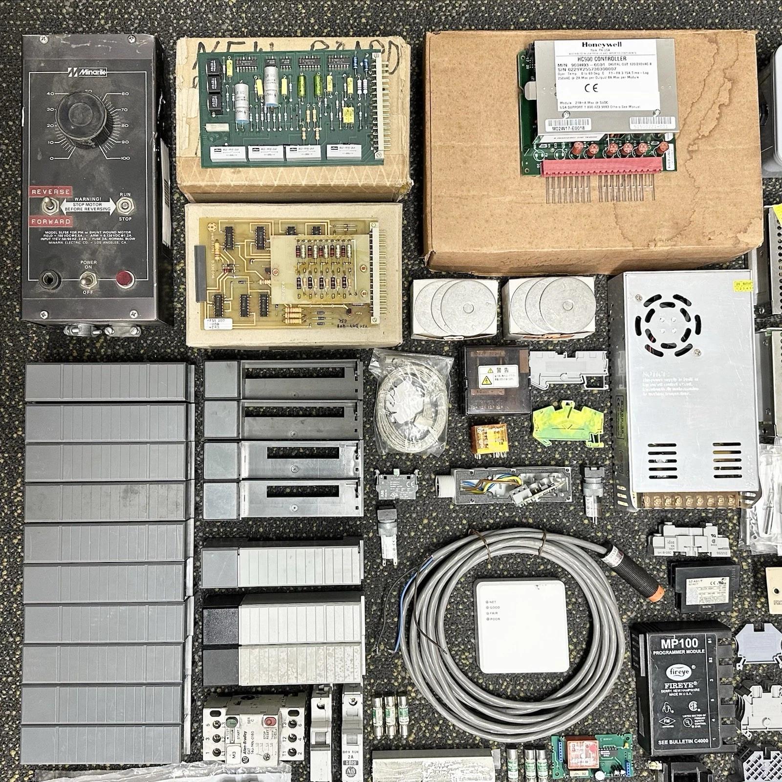 LOT – Automation MRO Parts Allen Bradley Siemens Honeywell PLC Fireye Fanuc