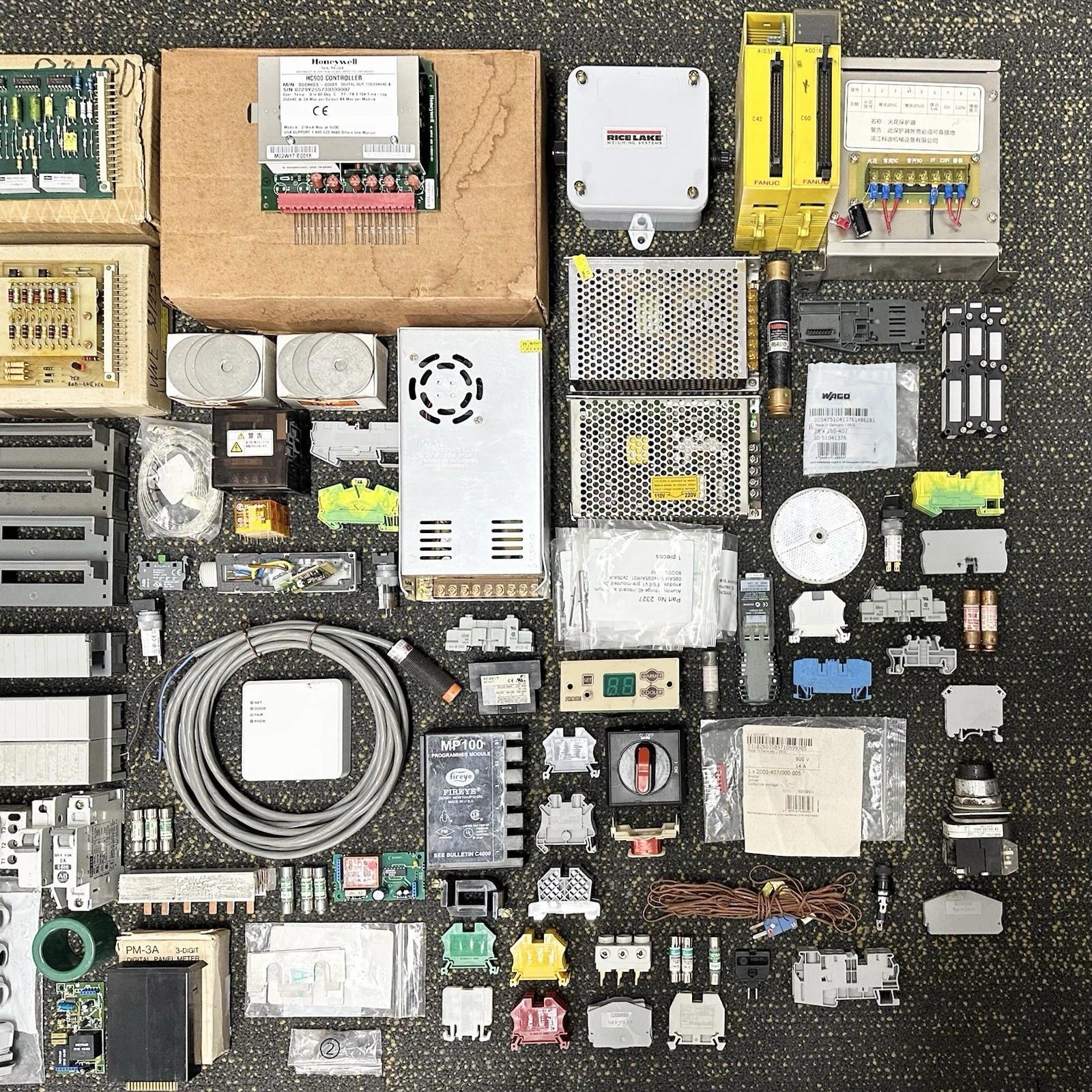 LOT – Automation MRO Parts Allen Bradley Siemens Honeywell PLC Fireye Fanuc