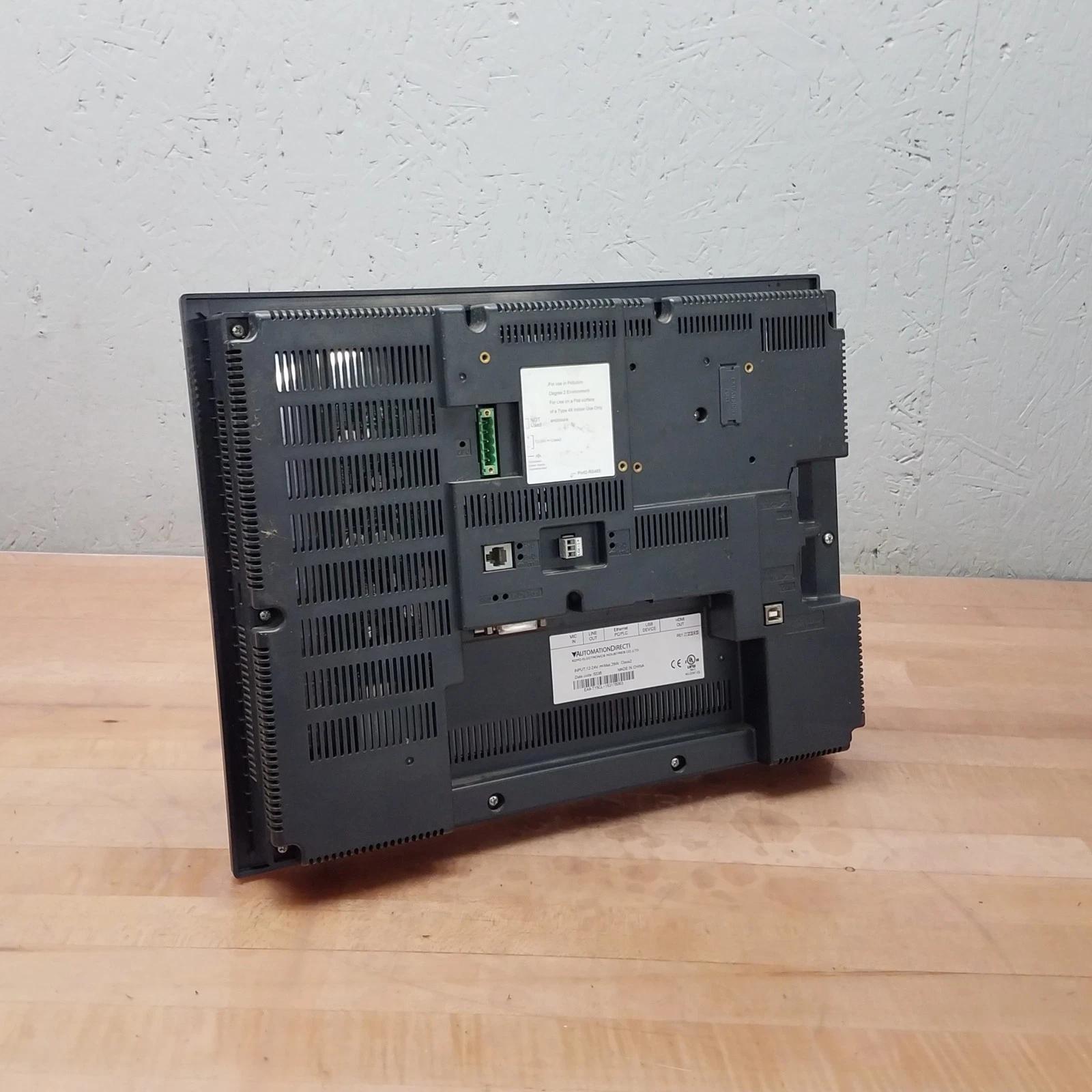 Automation Direct EA9-T15CL Touch Screen HMI, 15″ Screen, 12-24V – PARTS ONLY