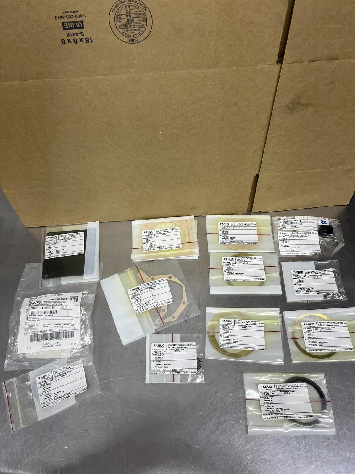 Lot Of New Fanuc Industrial Robotics Automation Parts