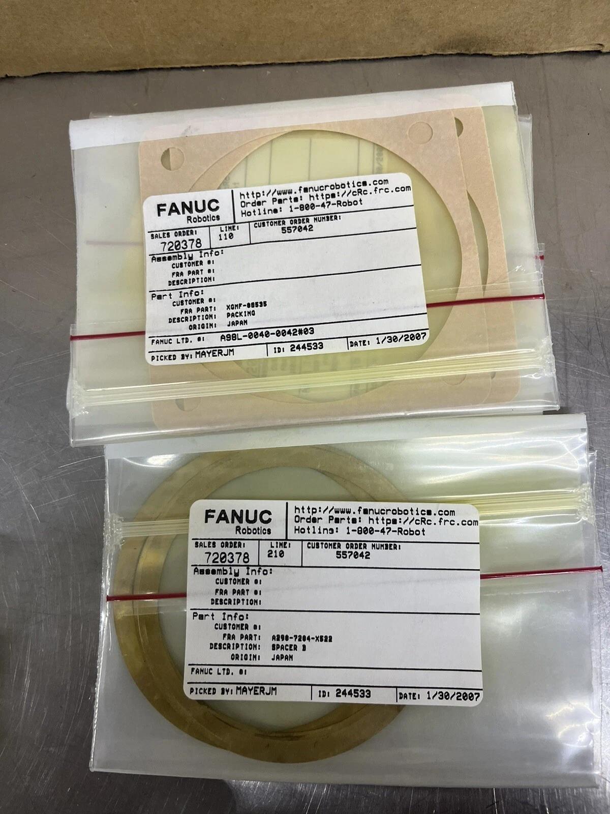 Lot Of New Fanuc Industrial Robotics Automation Parts