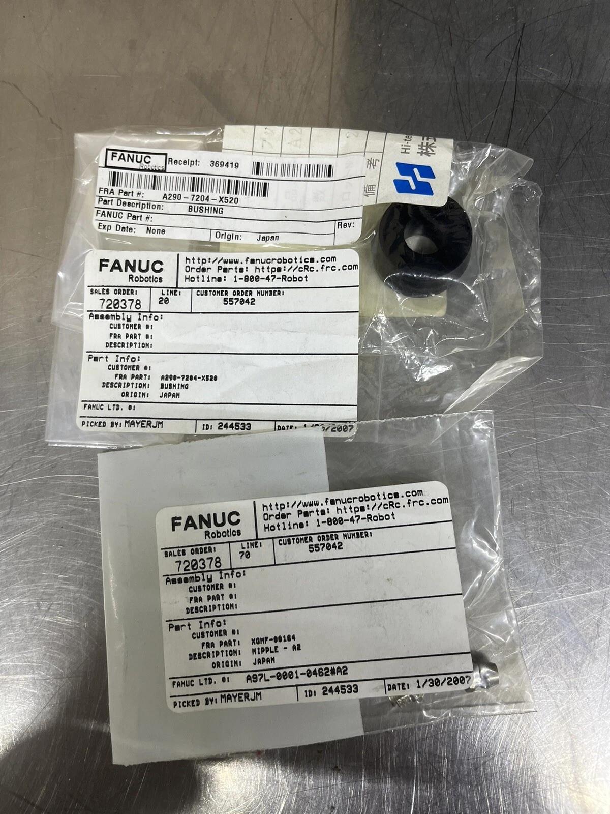 Lot Of New Fanuc Industrial Robotics Automation Parts