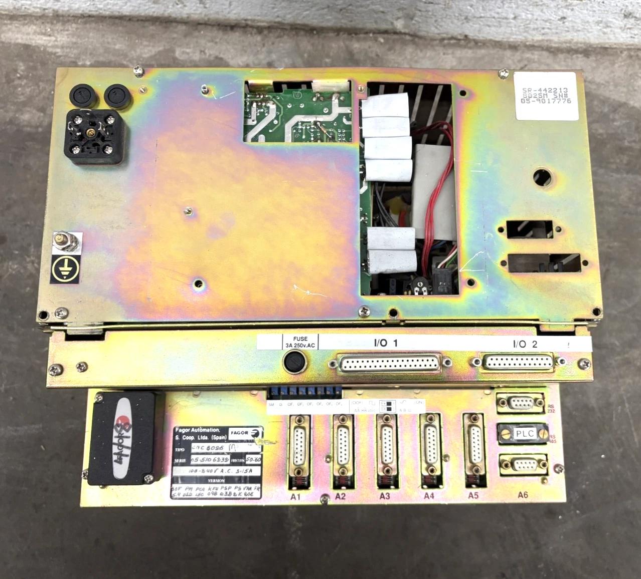 FAGOR AUTOMATION CNC 8025 CONTROL PANEL **PARTS ONLY**