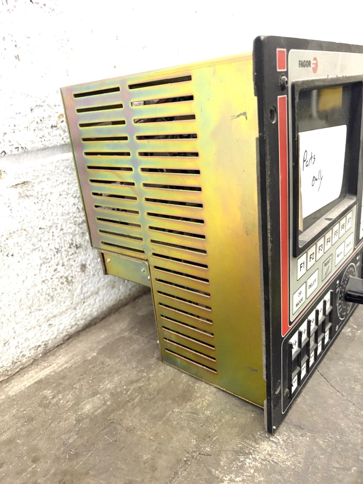 FAGOR AUTOMATION CNC 8025 CONTROL PANEL **PARTS ONLY**