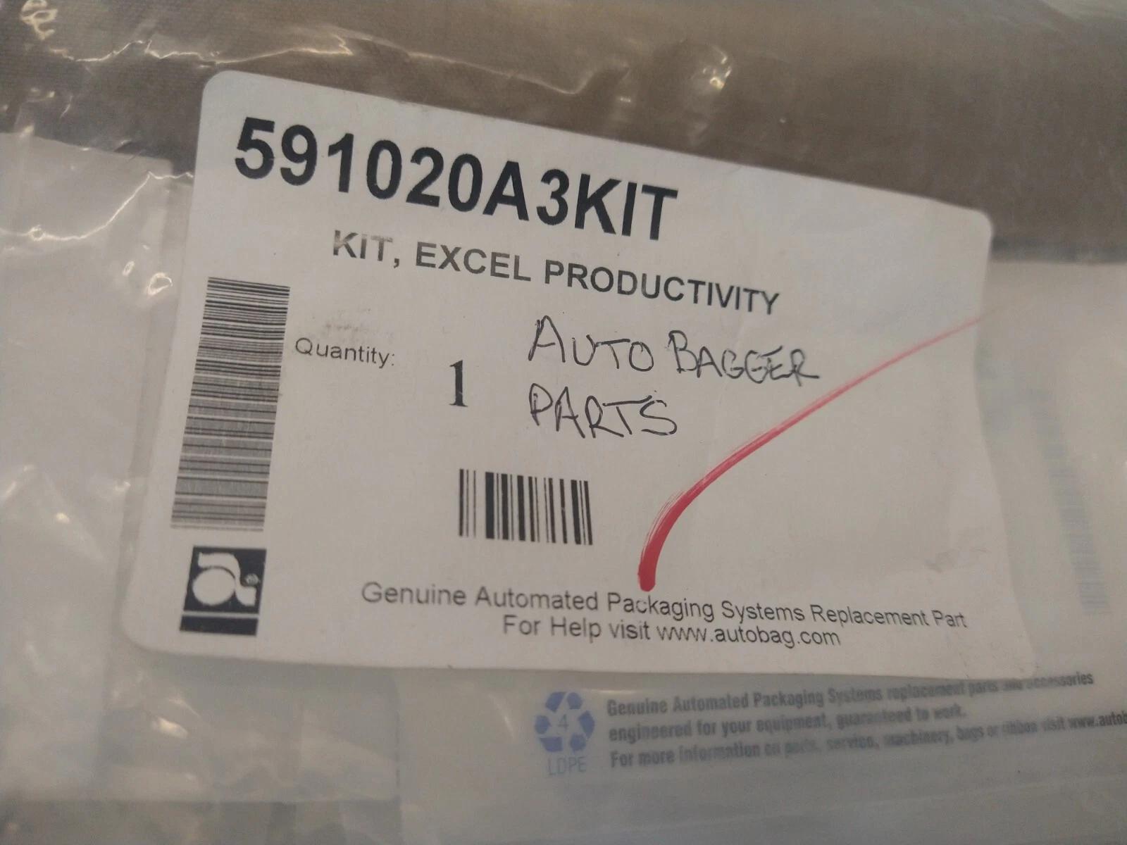 Automated Systems AutoBag SPARE PARTS LOT. Excel, Repair Kit. Packaging. NEW
