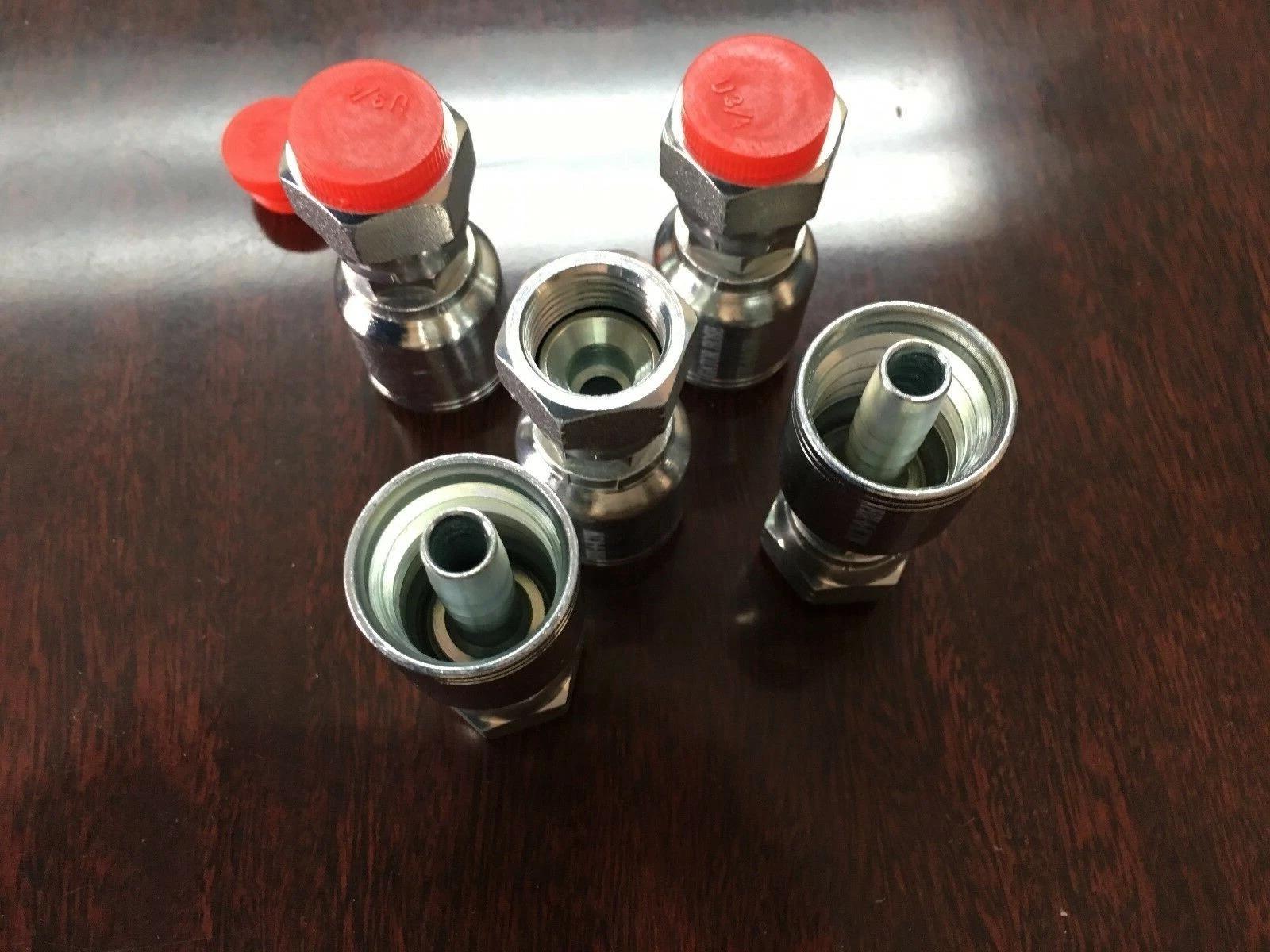 10643-6-4 Parker- After- Market 6 Female JIC 37° x 1/4″ Hose. Qty 5 Pack