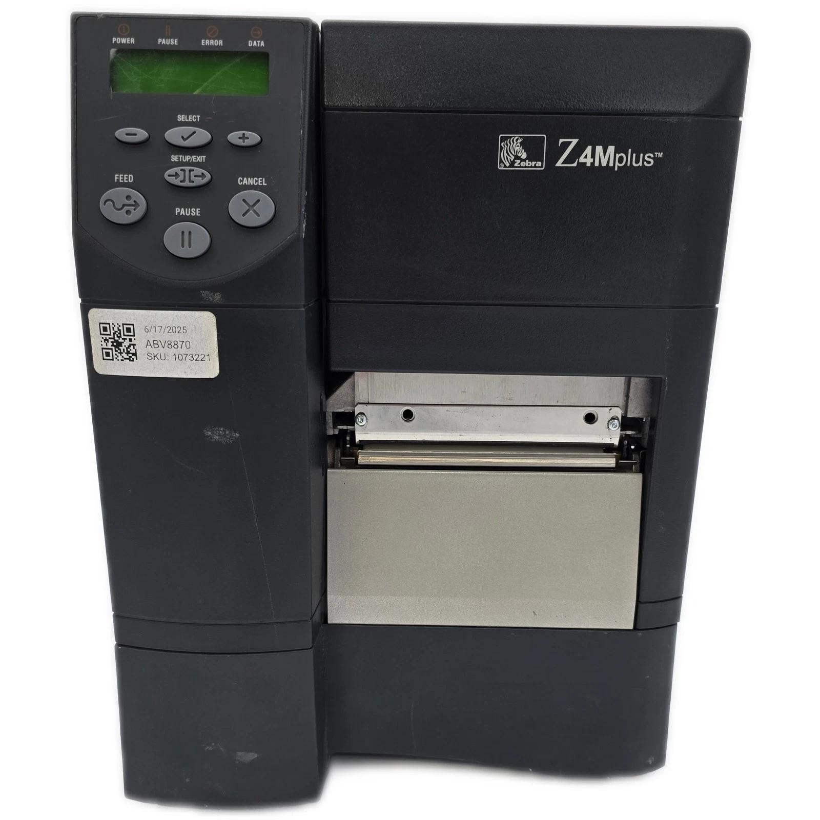 Zebra Z4Mplus Desktop 4in Direct Thermal & Transfer Label Printer