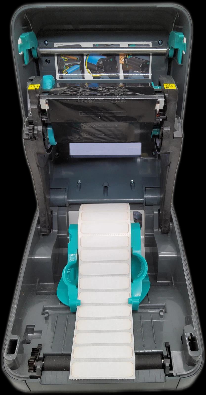 Zebra GX420T 4″ Thermal Transfer Label Printer w/ Power Supply