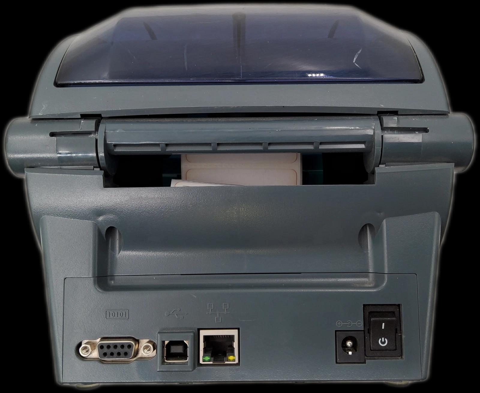 Zebra GX420T 4″ Thermal Transfer Label Printer w/ Power Supply