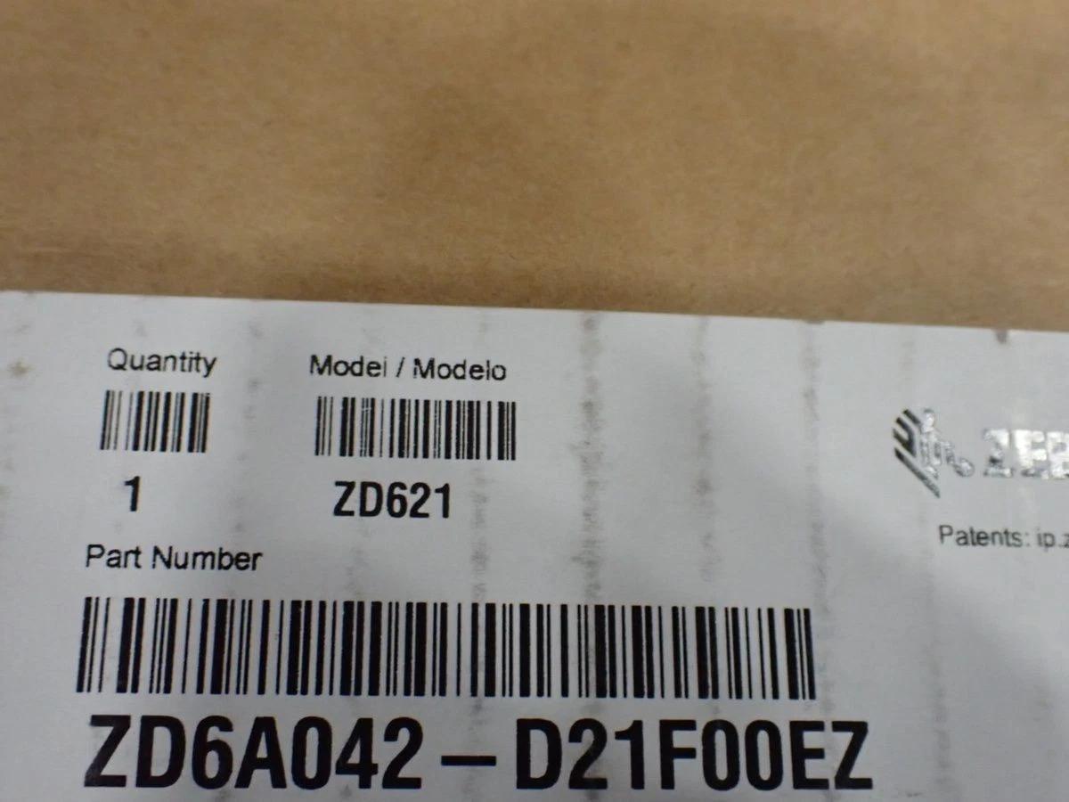 ZEBRA ZD621 Thermal Transfer 4″ Label Printer