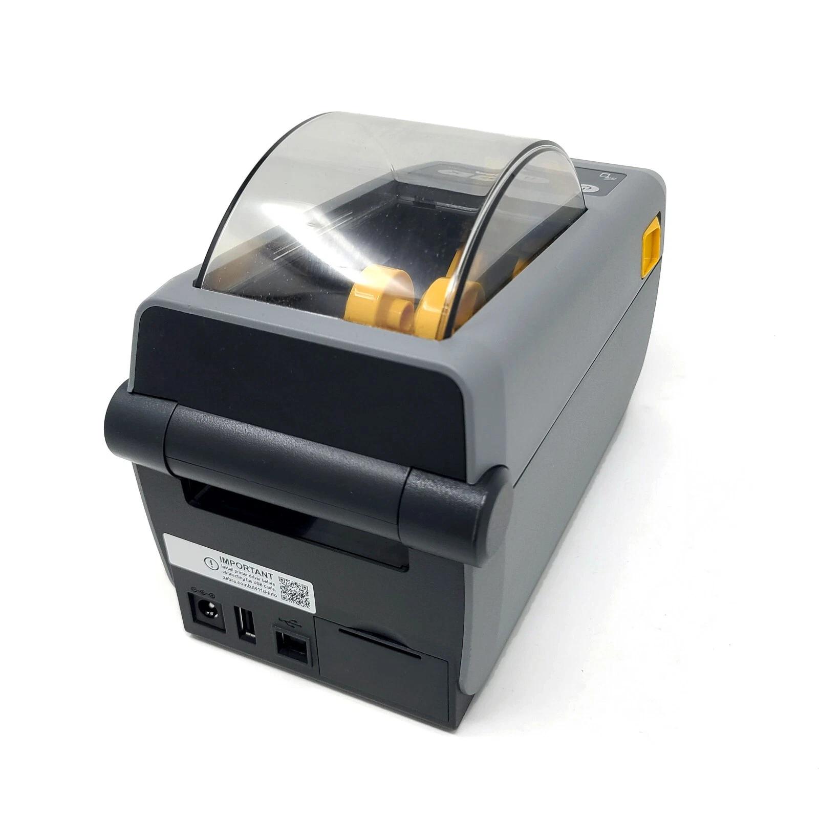 Zebra ZD411 Direct Thermal Barcode Label Receipt Printer USB Bluetooth