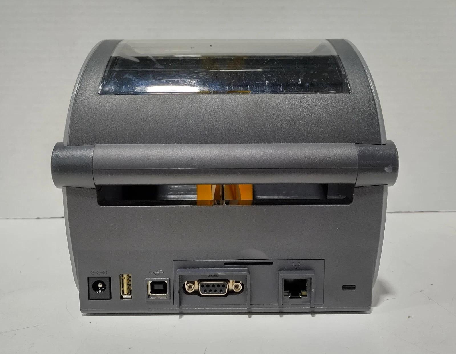 Zebra ZD621 Direct Thermal Barcode Label Printer ZD6A042-D01F00EZ No AC Adapter