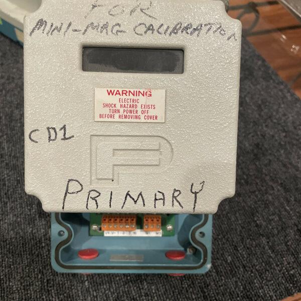 FISCHER & PORTER I0DI4 75MM07PL29AD11C2112 FLOWMETER ROSEMOUNT